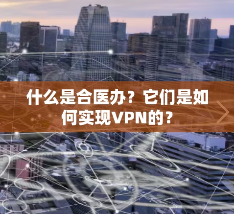 什么是合医办？它们是如何实现VPN的？