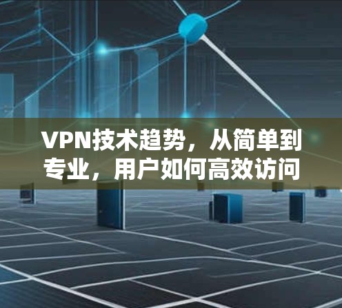 VPN技术趋势,从简单到专业,用户如何高效访问VPN