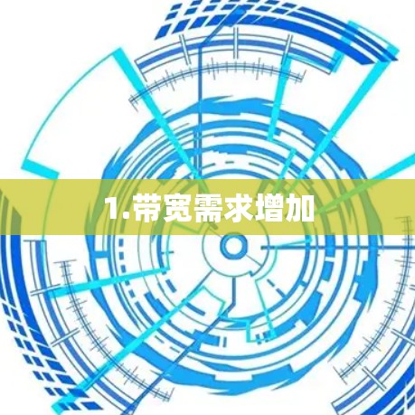 1.带宽需求增加