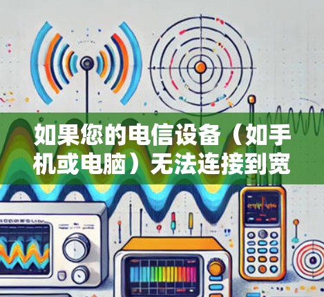 如果您的电信设备（如手机或电脑）无法连接到宽带网络并尝试使用VPN服务，可能是由于多种原因导致的。以下是一些可能的原因和解决方法
