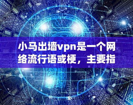 小马出墙vpn是一个网络流行语或梗,主要指为了隐藏自己或出卖自己,以达到某种目的。具体含义如下 小马出墙vpn是一个网络流行语或梗,主要指为了隐藏自己或出卖自己,以达到某种目的。具体含义如下