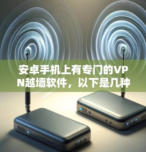 安卓手机上有专门的VPN越墙软件，以下是几种常见的下载链接和推荐