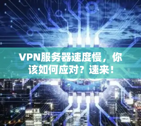 VPN服务器速度慢,你该如何应对?速来! VPN服务器速度慢,你该如何应对?速来!