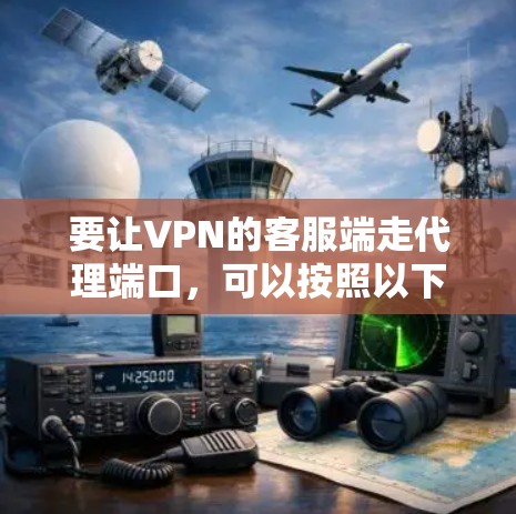 要让VPN的客服端走代理端口,可以按照以下步骤操作 要让VPN的客服端走代理端口,可以按照以下步骤操作