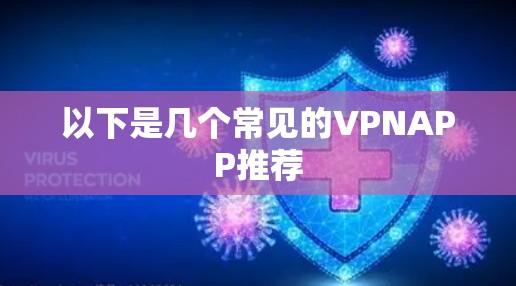 以下是几个常见的VPNAPP推荐 以下是几个常见的VPNAPP推荐