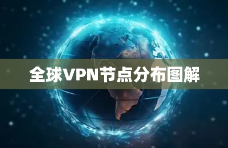 全球VPN节点分布图解 全球VPN节点分布图解