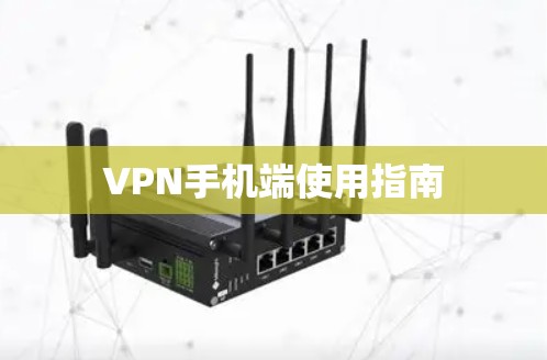 VPN手机端使用指南 VPN手机端使用指南