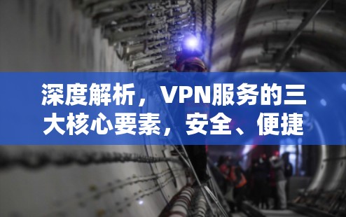 深度解析,VPN服务的三大核心要素,安全、便捷与高效 深度解析,VPN服务的三大核心要素,安全、便捷与高效