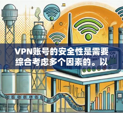 VPN账号的安全性是需要综合考虑多个因素的。以下是综合考虑VPN安全性的步骤